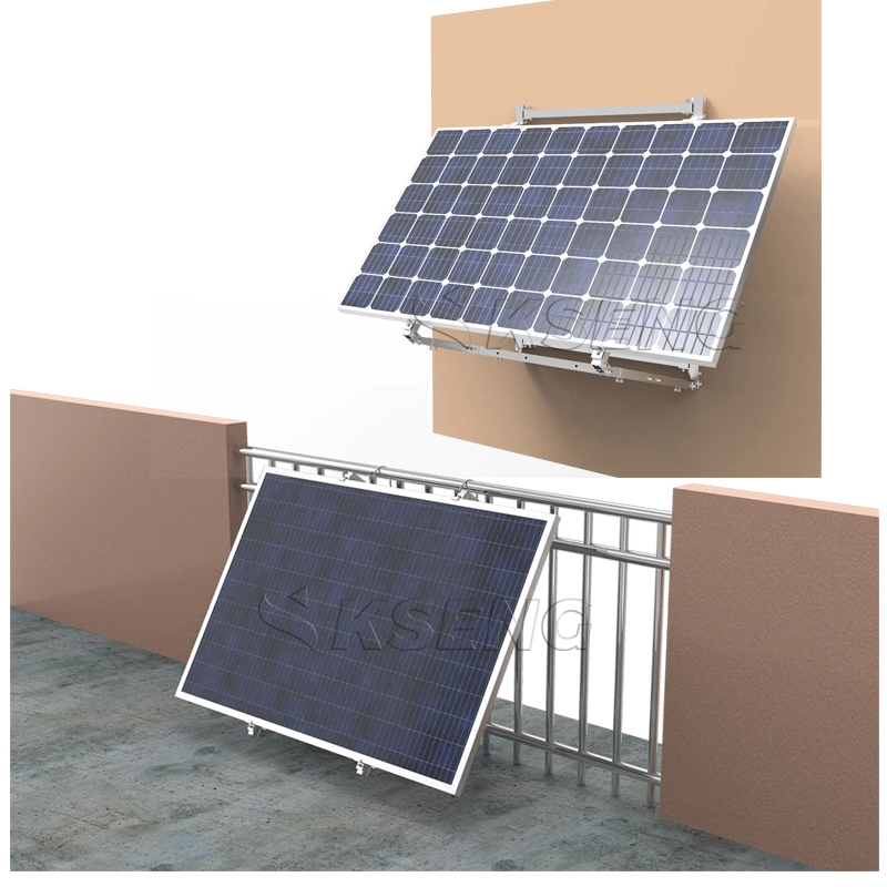 Design quente Home Suporte Varanda Solar facilmente Instalar Suporte Solar Fácil montagem de painéis solares e Varanda