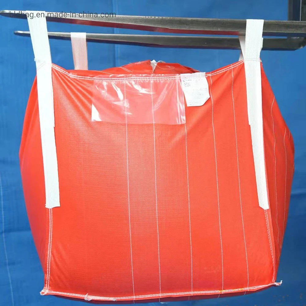 Heavy Duty 1ton FIBC Super Sack 1.5ton Jumbo Bag PP Woven Laminated Sling Tote Bag 2ton Bulk Bag 2000kgs New PP Big Bag