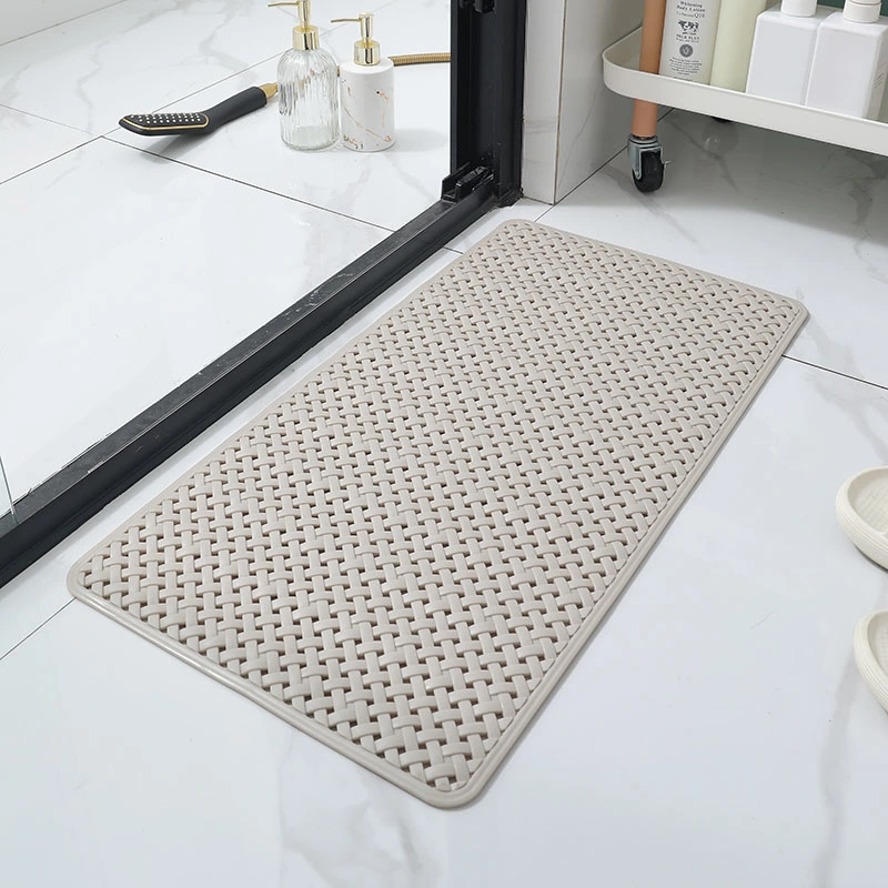 Customized Shape Thickened Absorbent Anti-Slip Safety Bathtub Shower Mat