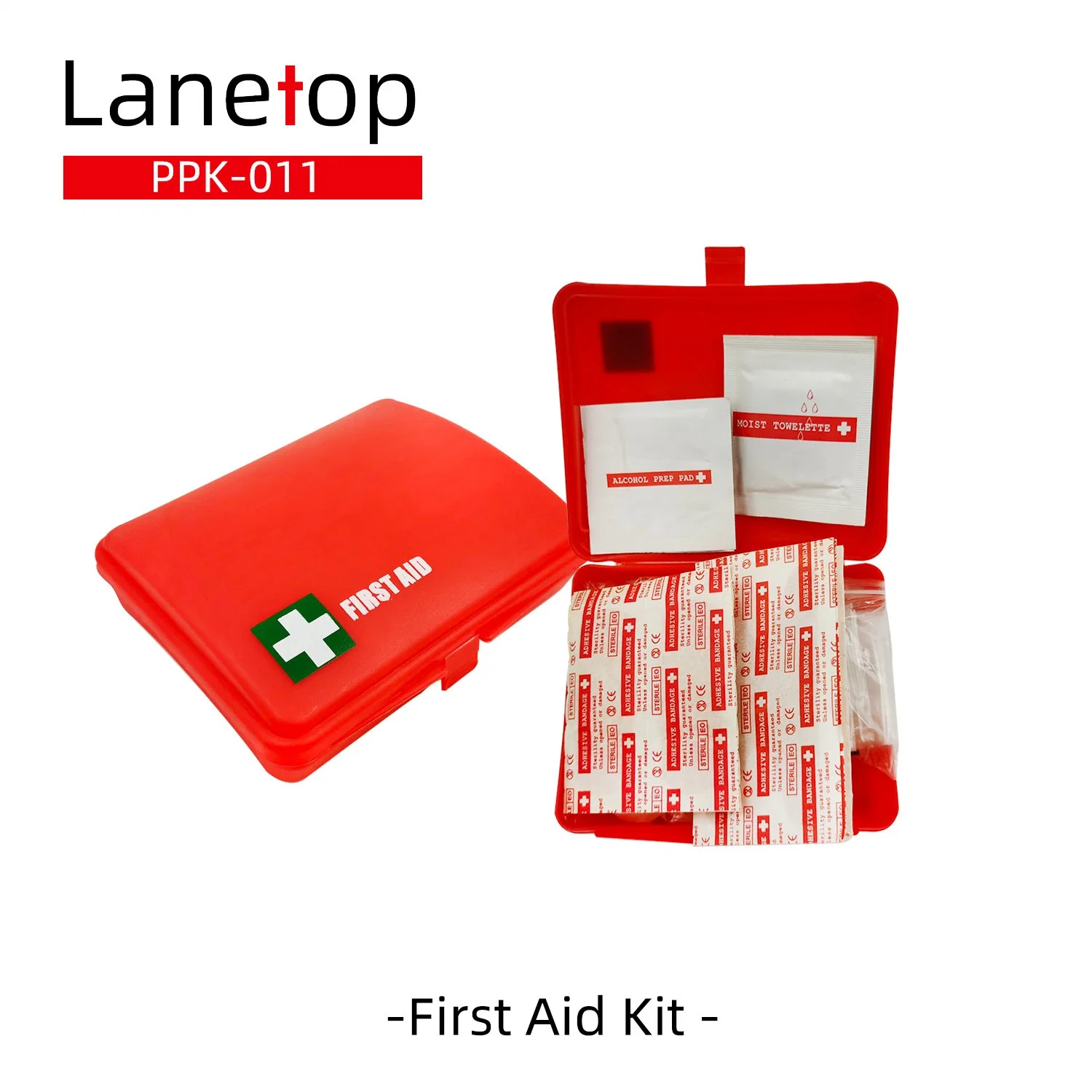 Lanetop Travel First Aid Kit//Car First Aid Kit/First Aid Kit Box Ppk-011