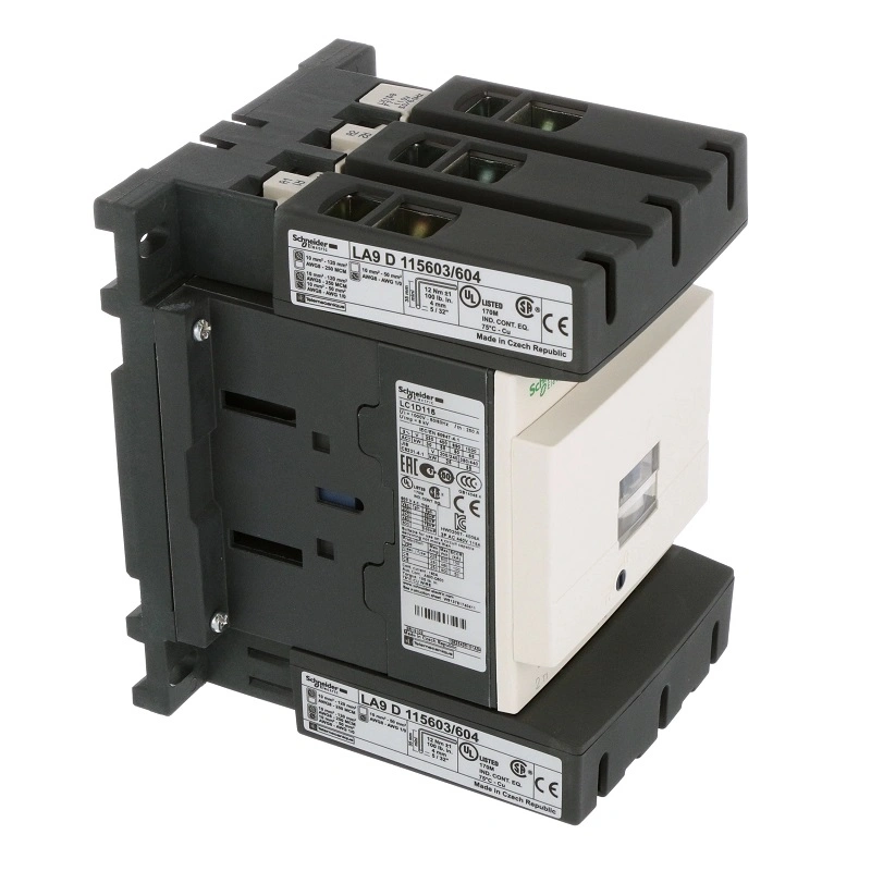 Original-Brand-New Schnei-Der-LC1d115f7 Non-Reversing-Contactor 110VAC-115A-3-Pole DIN-Rail Tesys-Deca Series Good-Price