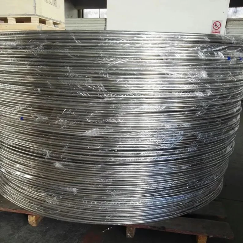 304 316 Stainless Steel Hose Coil Pipe Flexible Metal Seamless Stainless Steel Tube