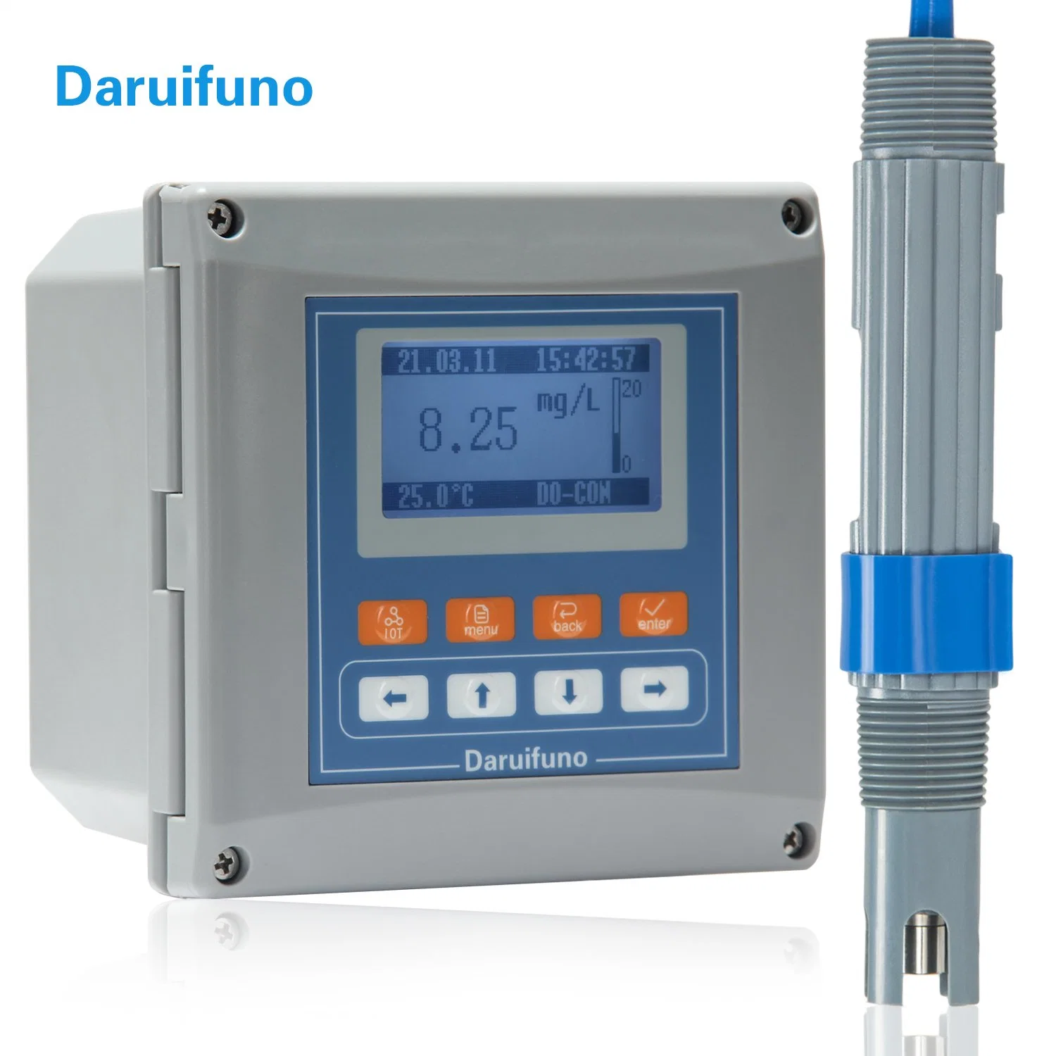 RS485 Signal Free Loss Digital pH Dissolved Oxygen Do Meter for Sea Farming and Water Treatment