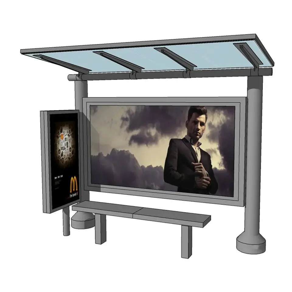 Modern Metal Bus Stop Shelter Price