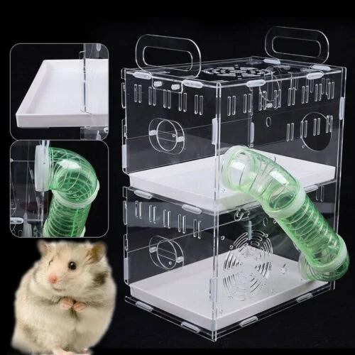 Caliente de venta personalizada de la casa de mascotas jaula hamster