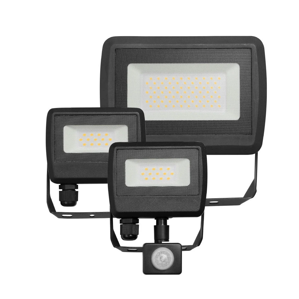 Outdoor 10W Motion Sensor IP65 LED Flood Light Lamp