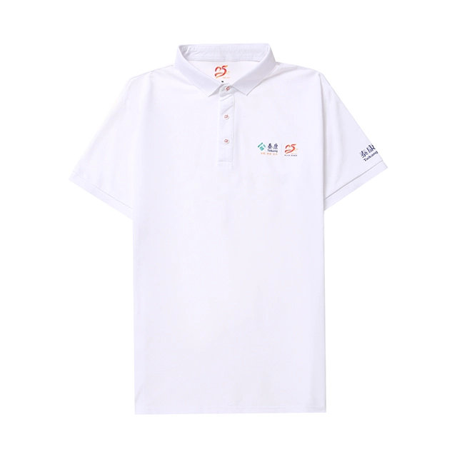 Custom Company Uniform Men&prime; S Fashion Unisex Cotton Golf Pique Polo Shirt