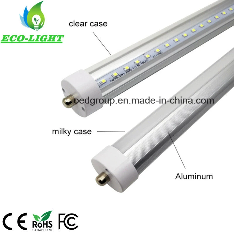 6063 Aluminum Shenzhen Factory Price LED Tube 8 Feet LED Lamp Tube 3years Warranty