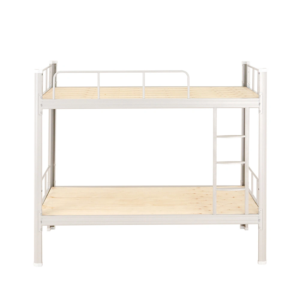 School Furniture Dormitory Metal Bunk Beds Double Deck Steel Beds with Cabinet