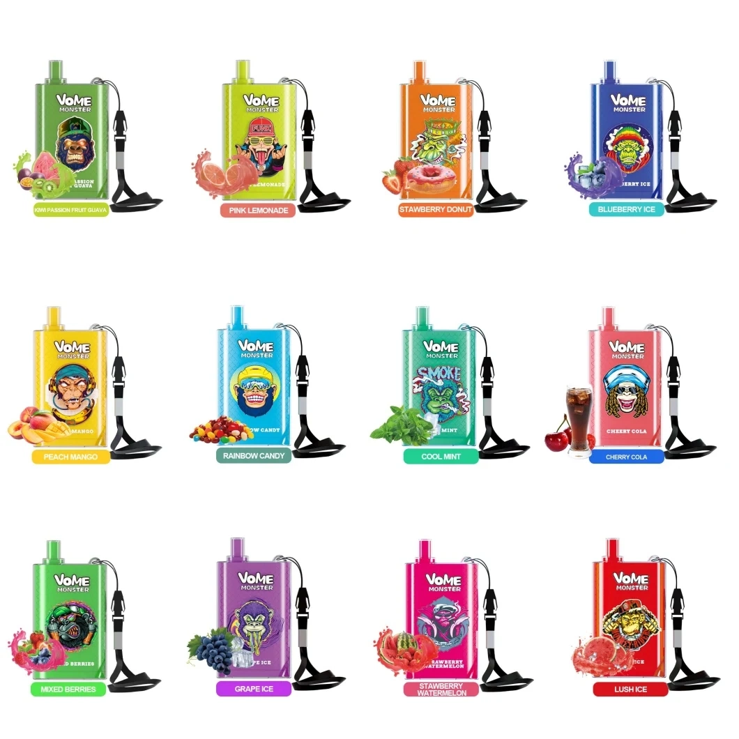 Vome Monster 10000 Puffs 20ml E Liquid Disposable/Chargeable Vape 12 Flavors From Randm Vape