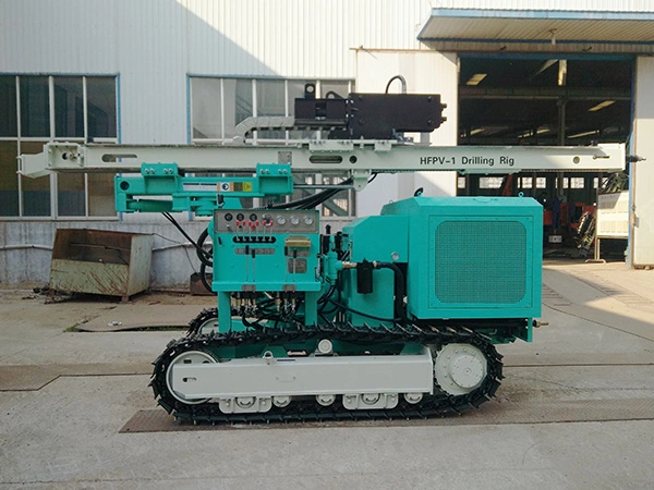 Impactor 20-120m Hanfa in 40 Feet Container Borehole Drilling Machine Pilling Driver