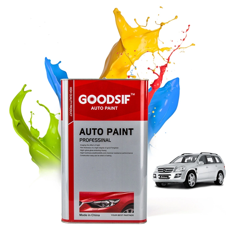 Buena Nivelación automática de aluminio pintura Thinner acrílico la pintura de coche para acabar el barniz de reparación de carrocería