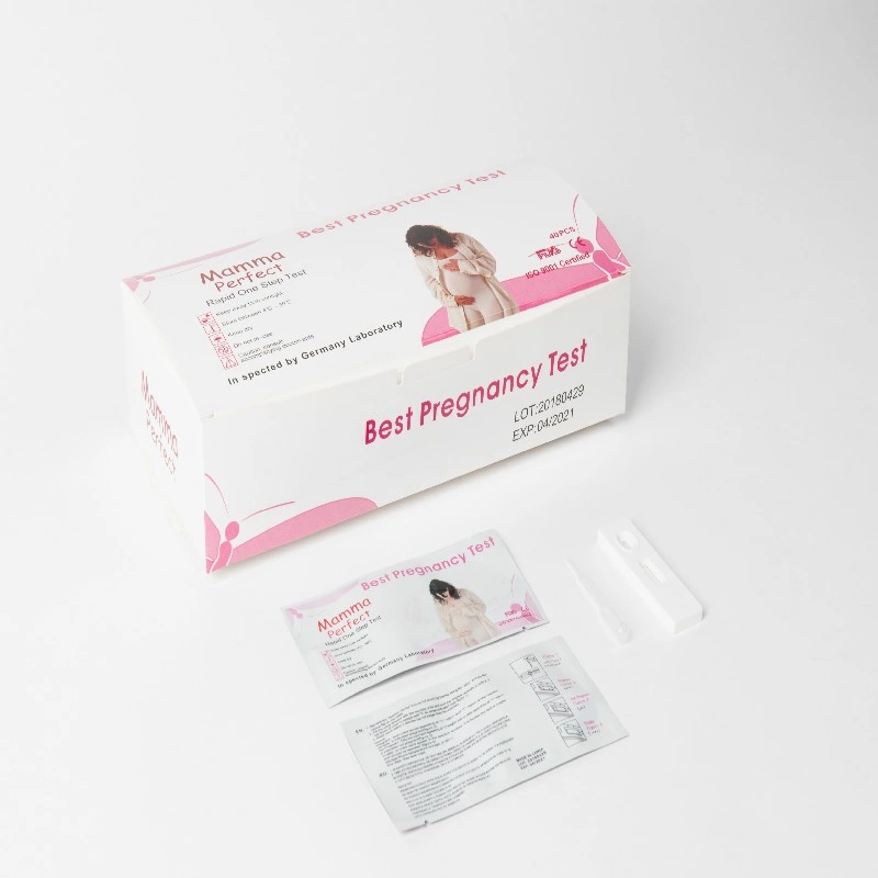HCG Test Inyectable Pregnancy Mamma Perfect HCG Blood Test Kit