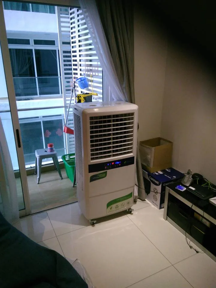 Split Evaporative Mobile Home Air Conditioner Without Freon