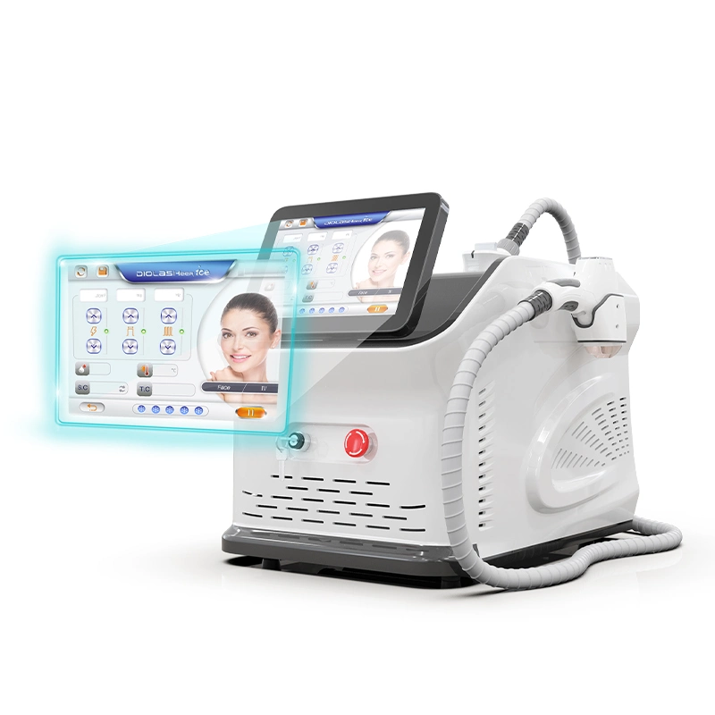 Nubway portátil multifuncional indolor Alexandrite Permanente Laser de depilação estética médica laser 808nm a remoção de pêlos Diodo Laser equipamentos estéticos