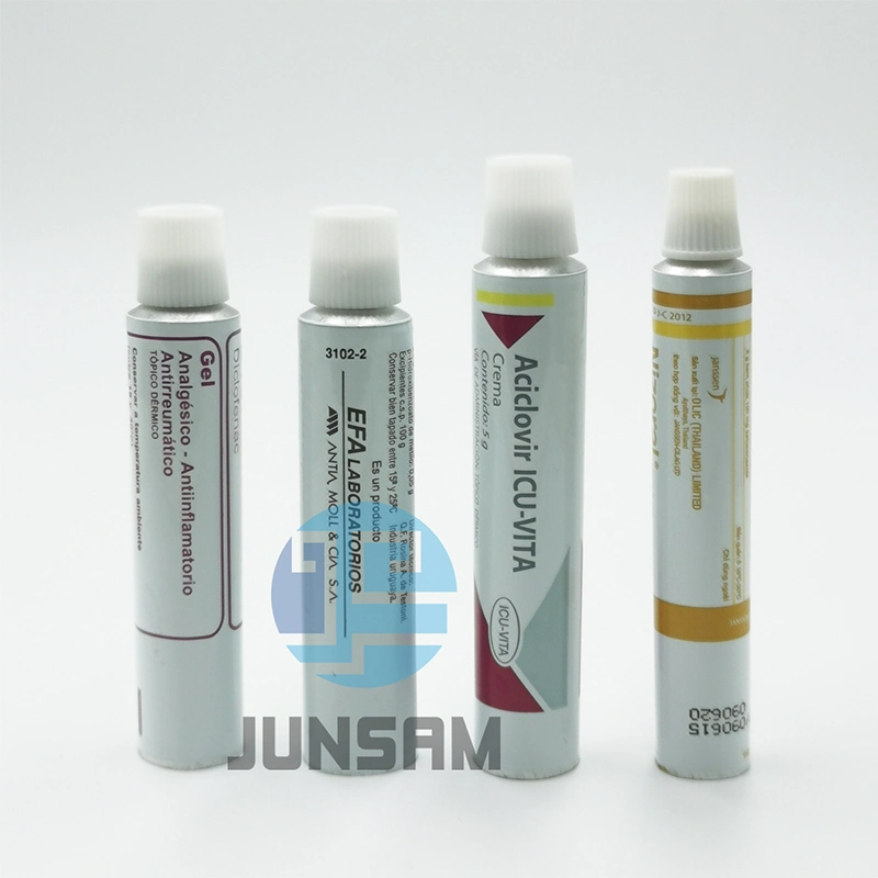 Environment-Friendly Packaging Material Soft Aluminum Thin Wall Tubes Container