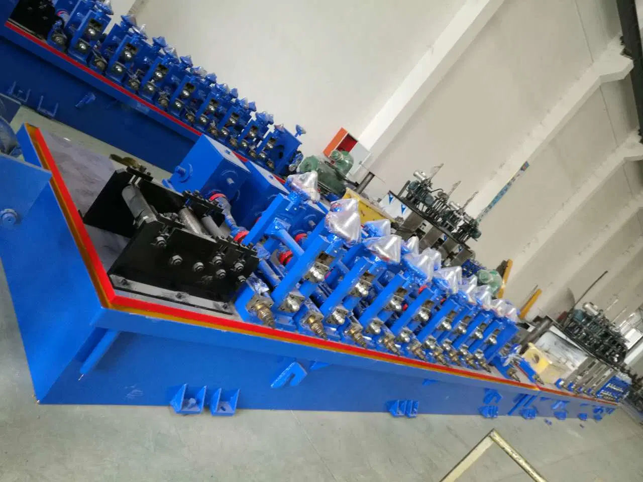 Foshan Cold Rolled Pipe Strip Rolling Making Machine Tube Mill Customized Production Line