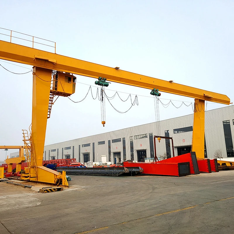 5ton-20 Ton Single Girder Rail Mounted Gantry Crane