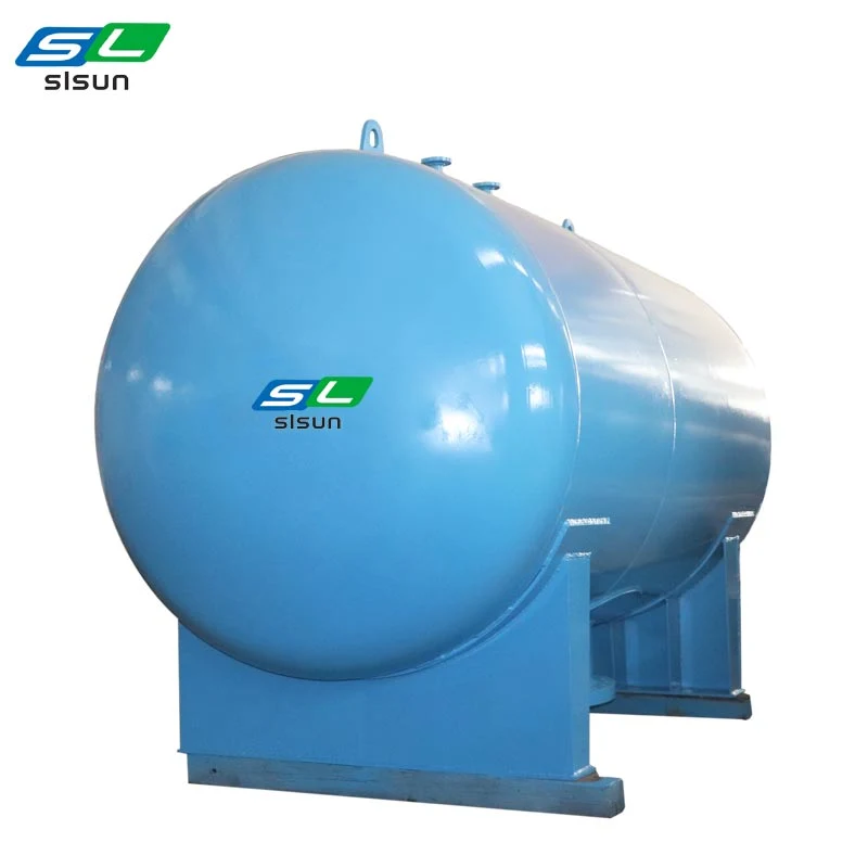 ASME Approved Industrial Normal Temperature Steel Boiler Room Hot Water Air Storage Tank