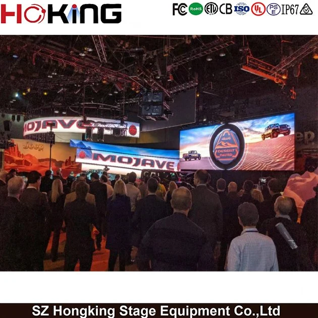 High Definition P4 Indoor Rental LED Display Background