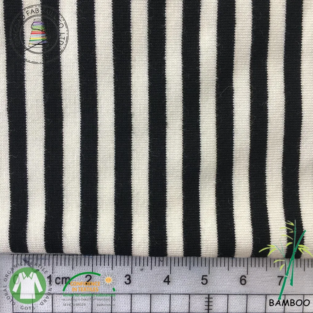 High quality/High cost performance Bamboo/Spandex Knitting Jersey Stretch Fabric for T-Shirt (QF16-2522-S-38338)