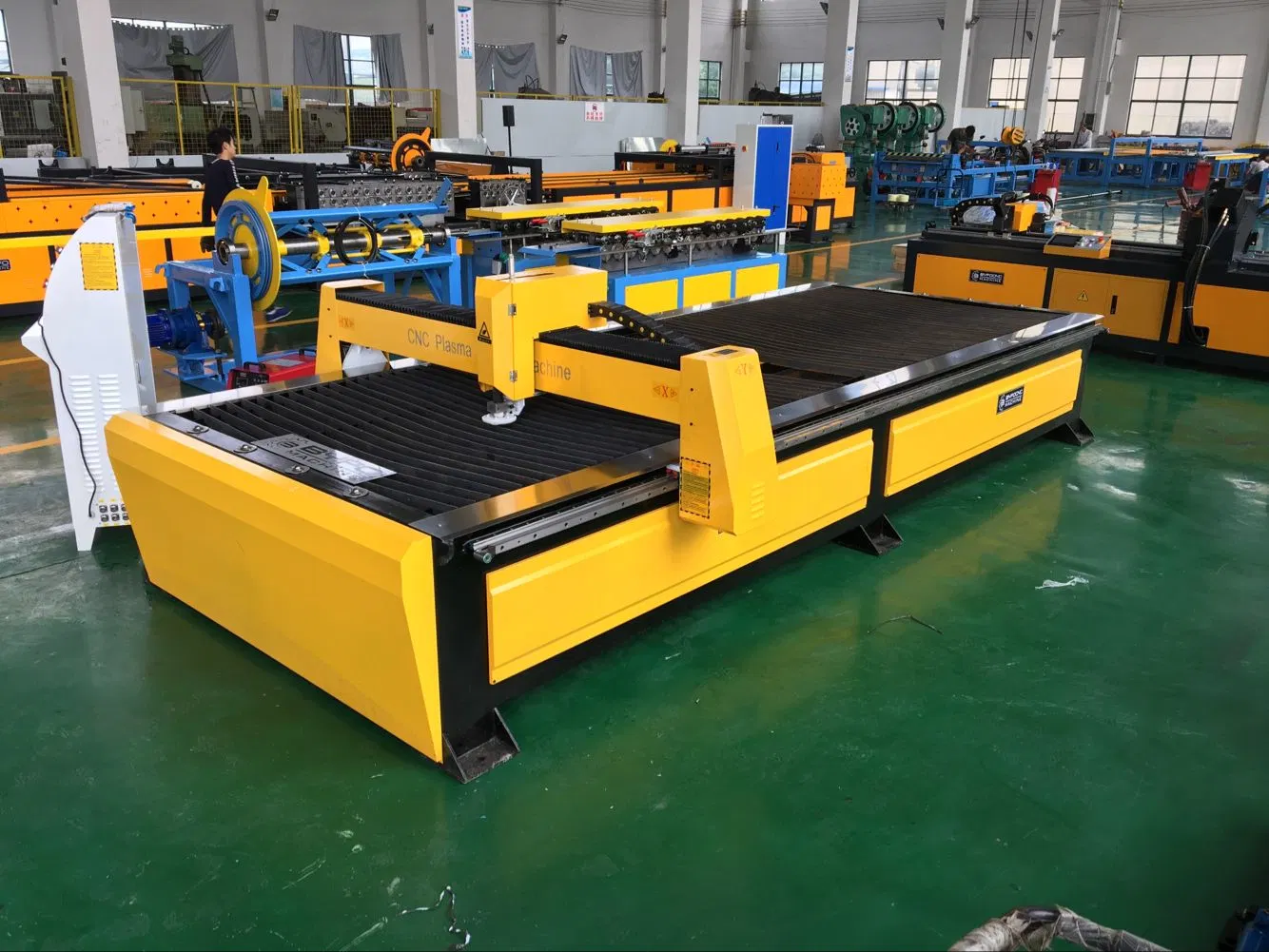 Metal Plasma Cutting Machine, Air Duct Plasma Cutter Table for Sale