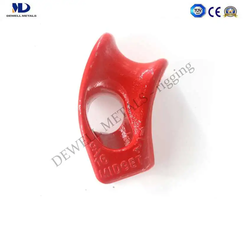 Rigging Hardware Red Painted Powder Plastified Alloy Steel Forged for Logging Connector