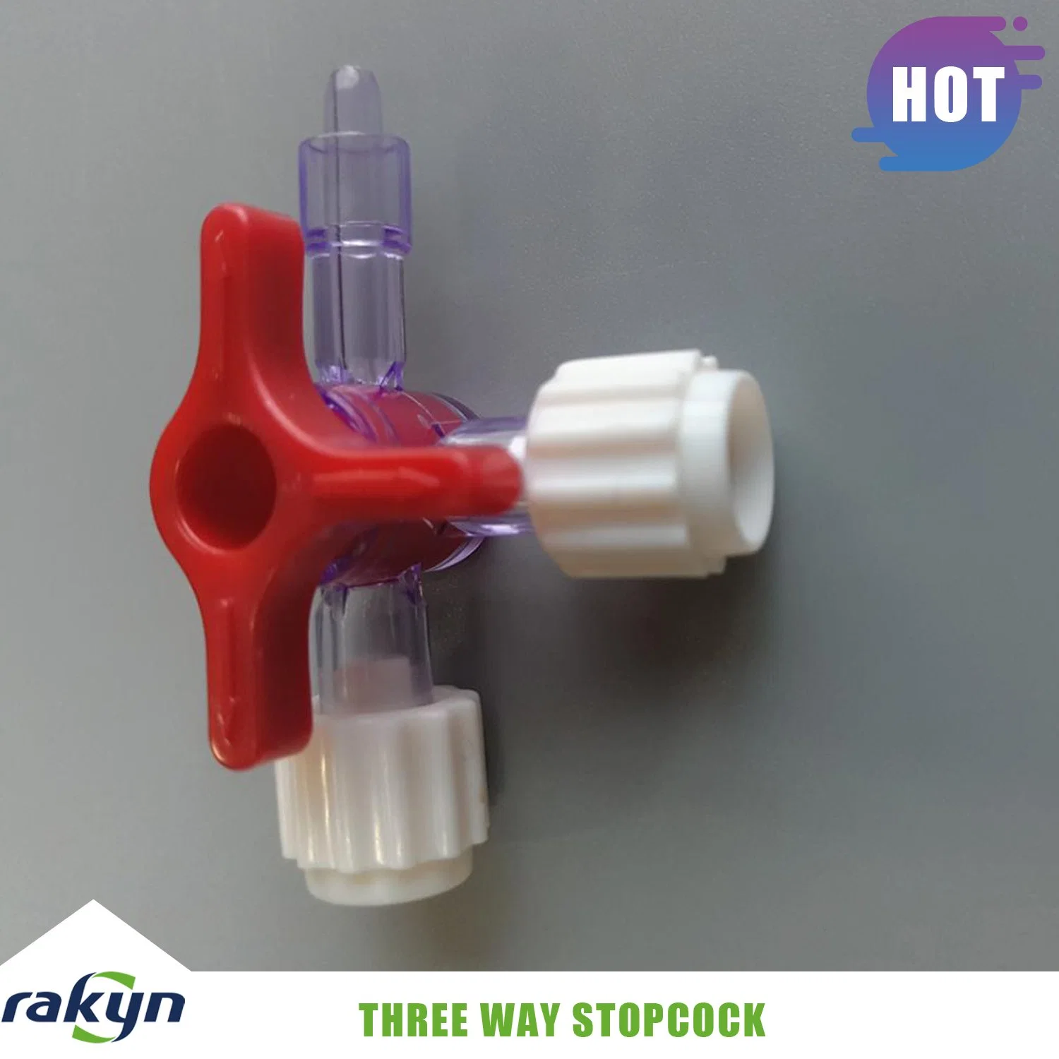 Medical Products of Disposable Triple Port Valve, Three Way Stopcock