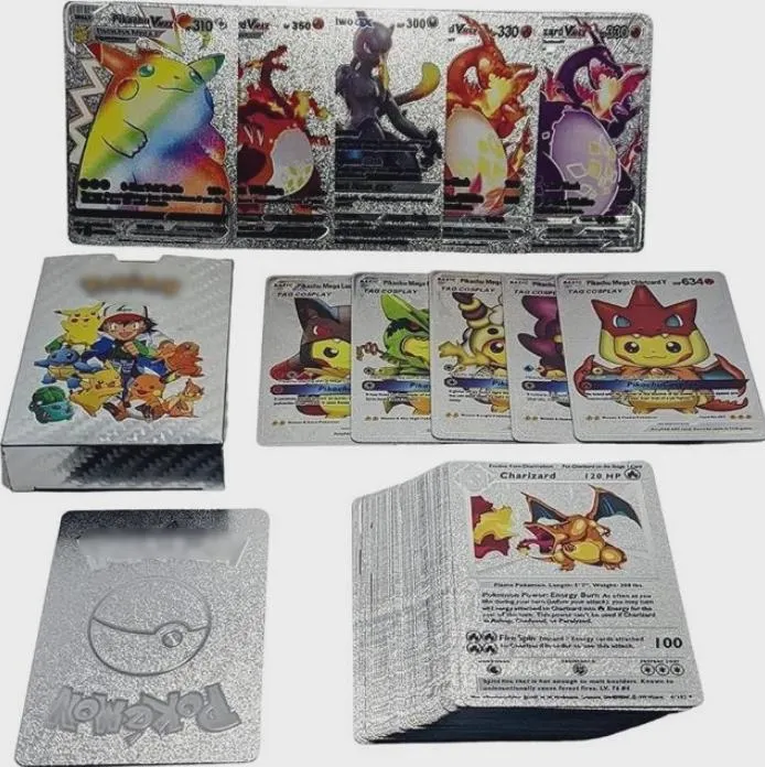 Hot Sale Digimon Adventure Pocket Monster Playing Flash Cards for Kid Gift