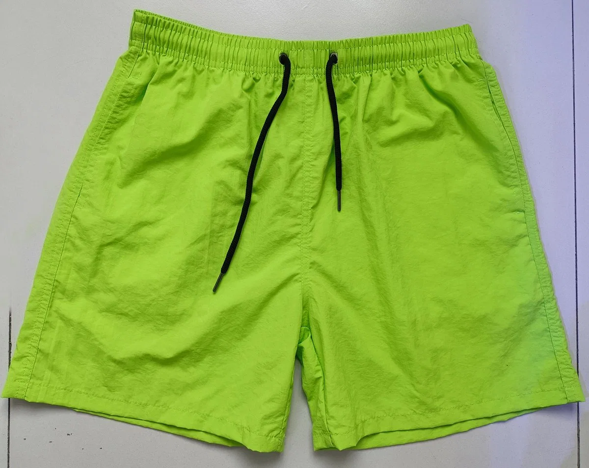 Plain Color Nylon Mens Beach Short, Mens Board Beach Shorts