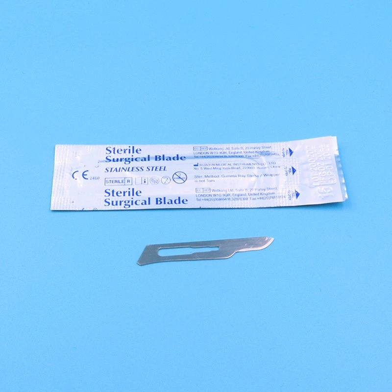 Medical Hospital Handle Disposable Sterile Surgical Scalpel Blades