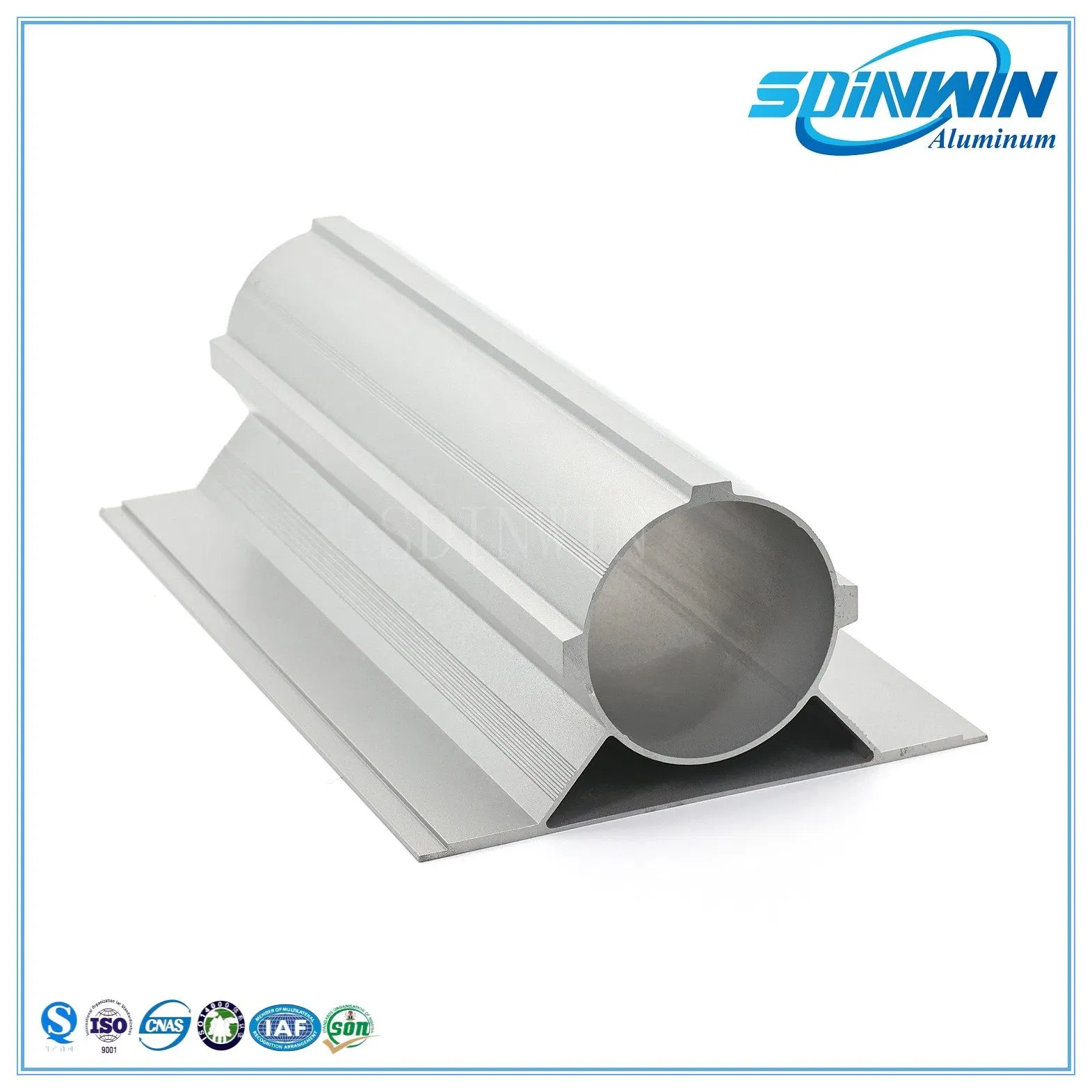 Anodize/Powder Coat T Slot Extruded Aluminum Alloy Frame Profile Window Door