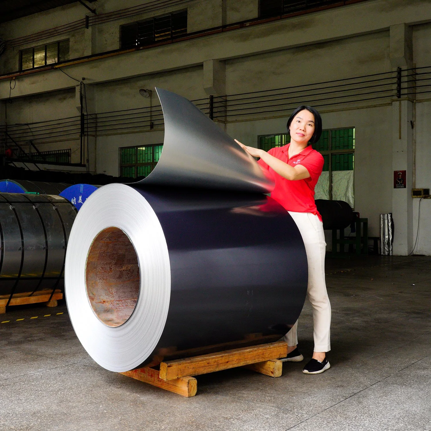 Color Coated PE SMP HDP PVDF Coating Prepainted Galvanzied Steel Coil Sheet ASTM A792 PPGI PPGL Galvalume Steel Strip