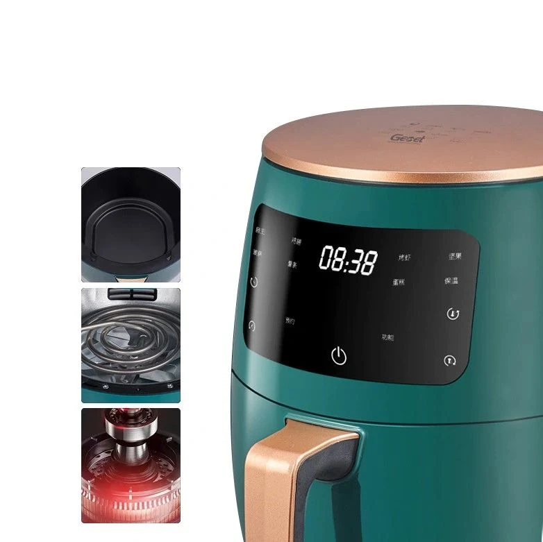 Usine 2023 Hot Sale appareil de cuisine Air Fryer 2L 2,5L 3L 6.5L 4,5 L 5L 7,5 L 8L 9L 6L friteuse numérique 2400W Digital Air électrique friteuses friteuses exempts d'huile en usine