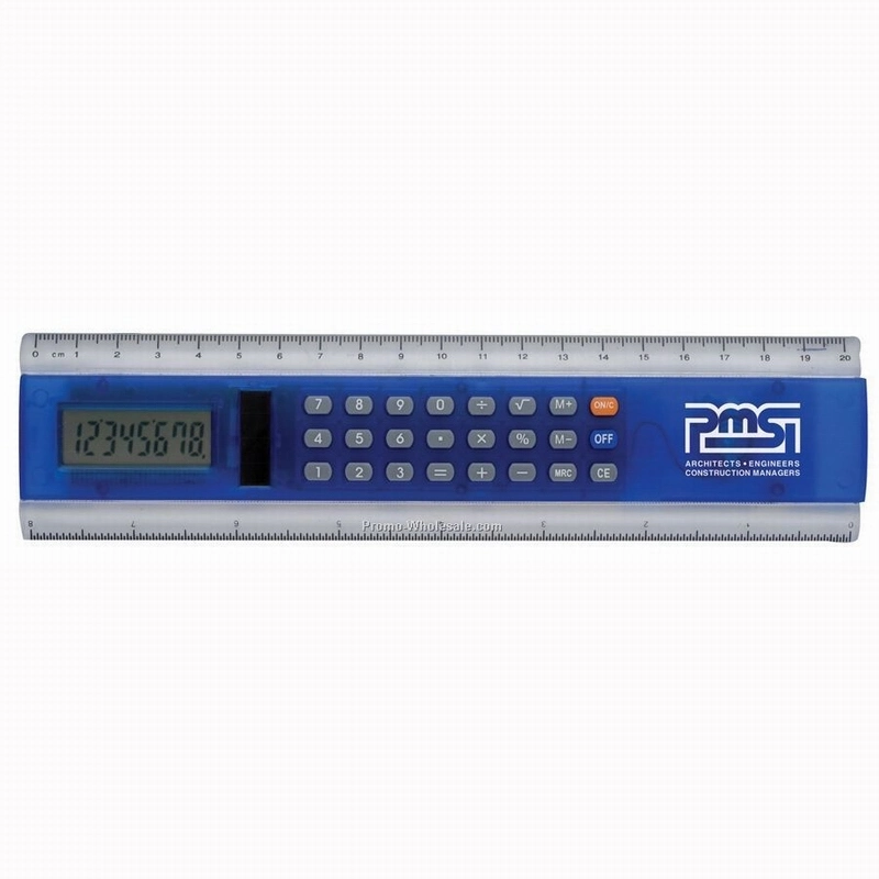 8 Digital Ruler Calculator with Customer&prime; S Logo