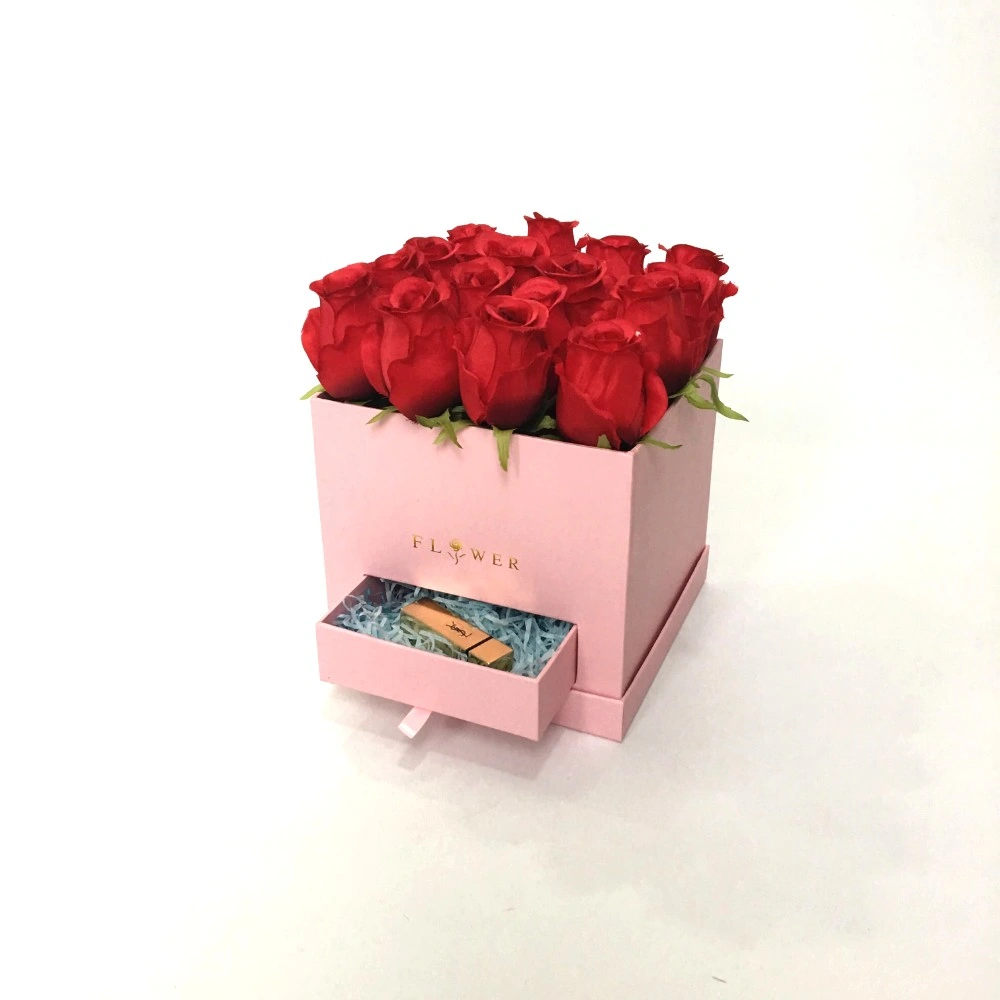 15 Years Factory Free Sample Custom Logo Factory Price Paper Rose Flower Box