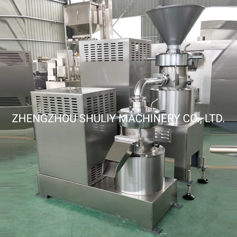 Automatic Jam Chili Sauce Cocoa Bean colloid Mill Peanut Blutter الماكينة