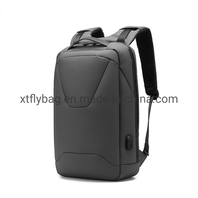 La moda casual Daypack para viajar con mochila para portátil de compartimiento de equipo para los estudiantes la escuela equipo Mochila mochila con puerto USB de carga