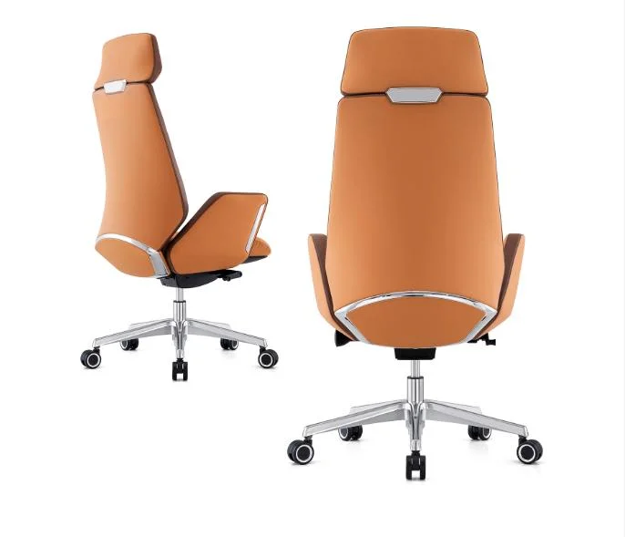 Wholesale/Supplier High Back Ergonomic Swivel Office Manager Leather Swivel Executive Chair (ZB-309A)