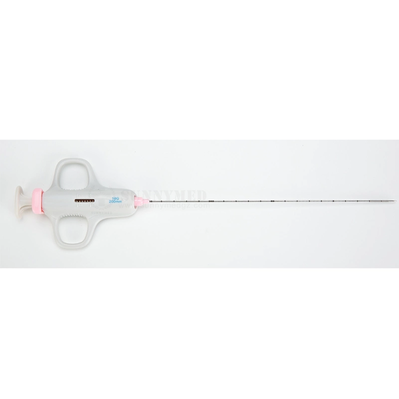 Sy-LG2 CE Medical Breast Biopsy Gun Disposable Semi Automatic Biopsy Needle for Tru-Cut