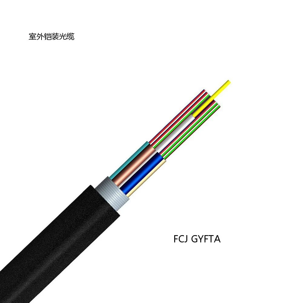 FTTH Outdoor Drop Optical Fiber Cable Gyfta 144b1