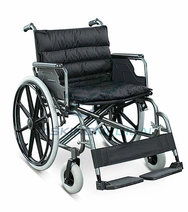 Comfortable Powder Coating Steel Wheelchair