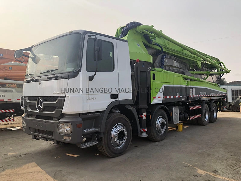 Construction Machinery Concrete Equipment Zoomlion 52m Concrete Placing Boom Beton Pump Machine Used Concrete Pump Truck