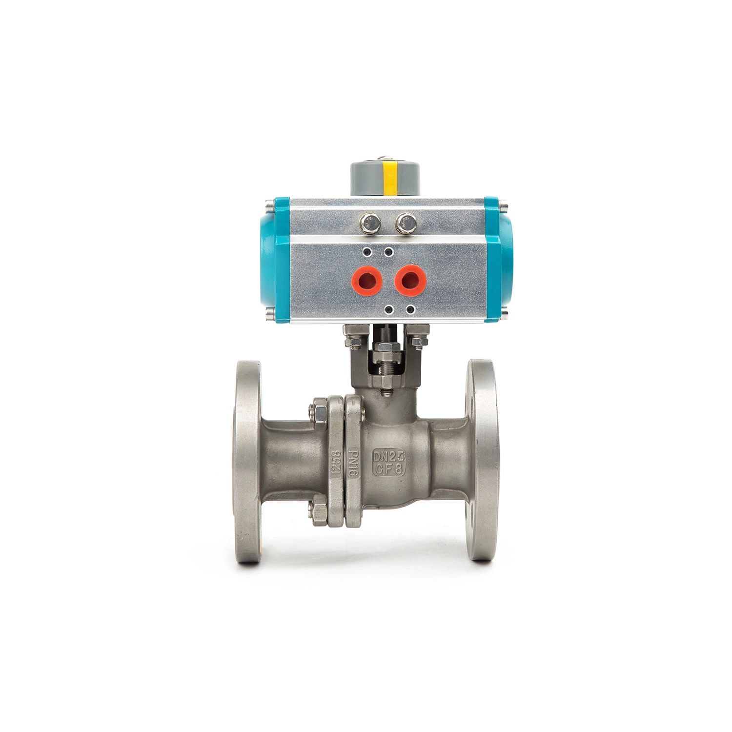 Pneumatic Actuator with Manual Operation Ball Valve