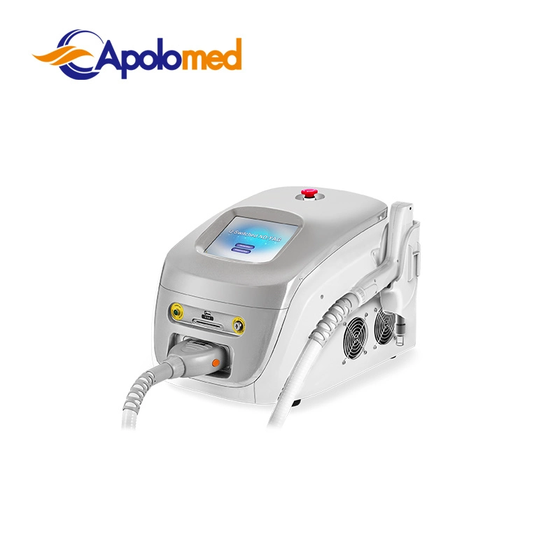 1064nm Soft Peel Laser 1064 532nm Q-Switch ND: YAG Laser Tattoo Removal System