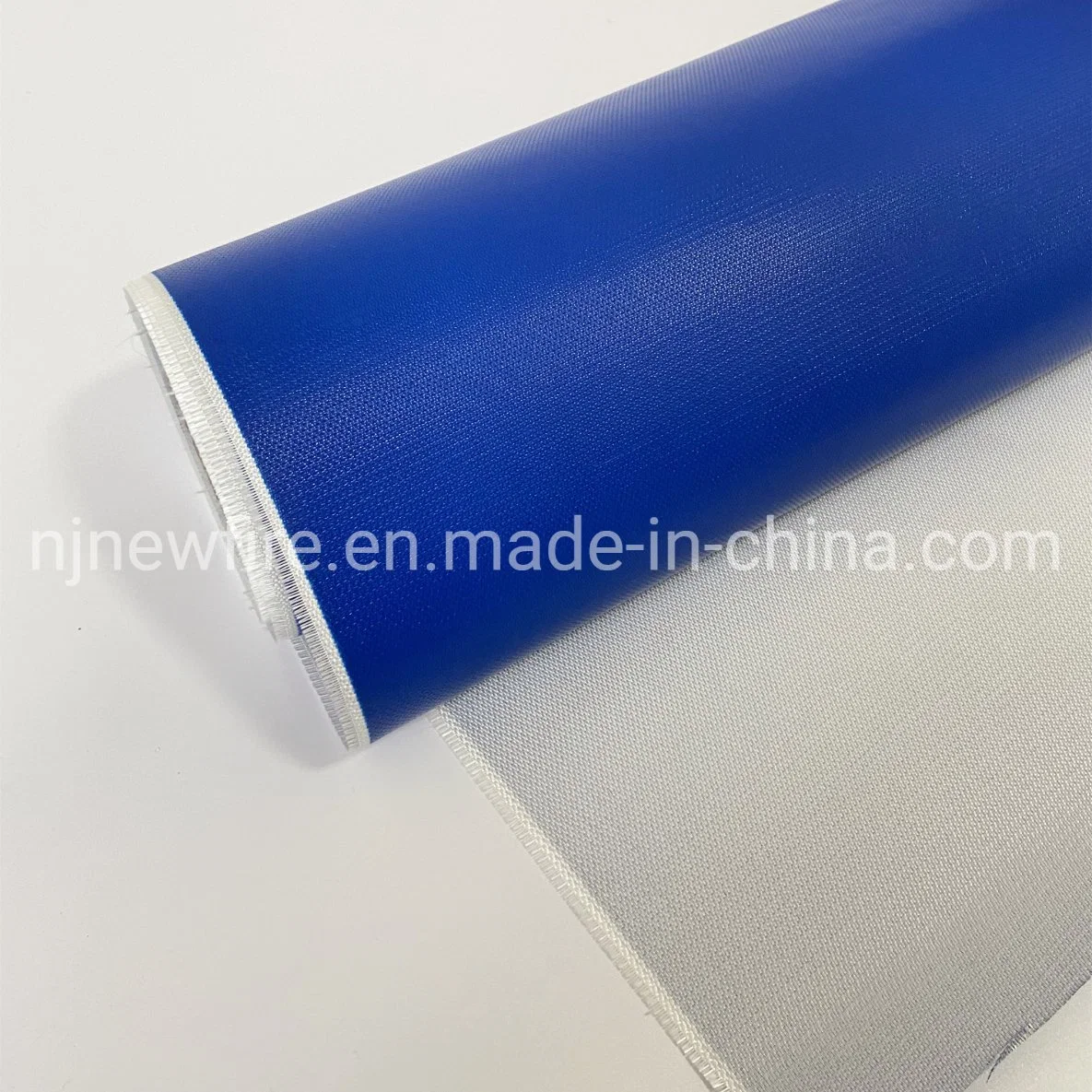Tissu en fibre de verre enduit de caoutchouc de silicone résistant aux produits chimiques et à la chaleur, ignifuge, en verre E/C.