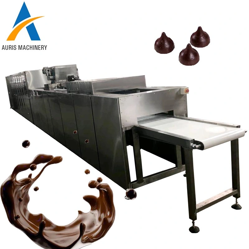 Automatic Deposit Chocolate Chips Drops Block Making Maker Snacks Food Production Line