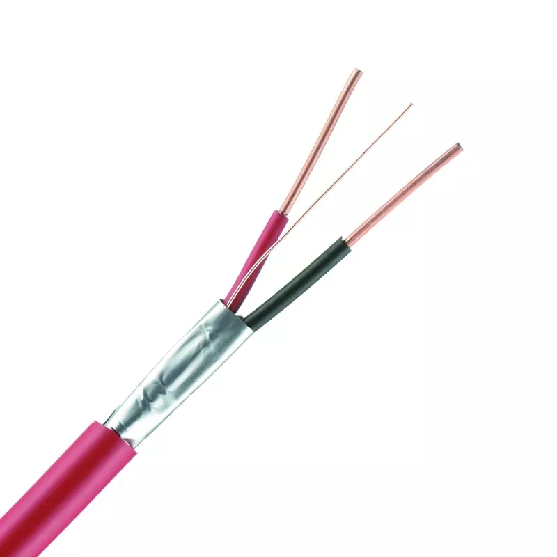 UL1424 gelistet 2core 4core 12AWG 14AWG 16AWG 18AWG 22AWG 24AWG Litze Sicherheit Feuerbeständigkeit Wasserdicht LSZH PVC-Jacke abgeschirmt/ungeschirmt Feuer Alarmkabel