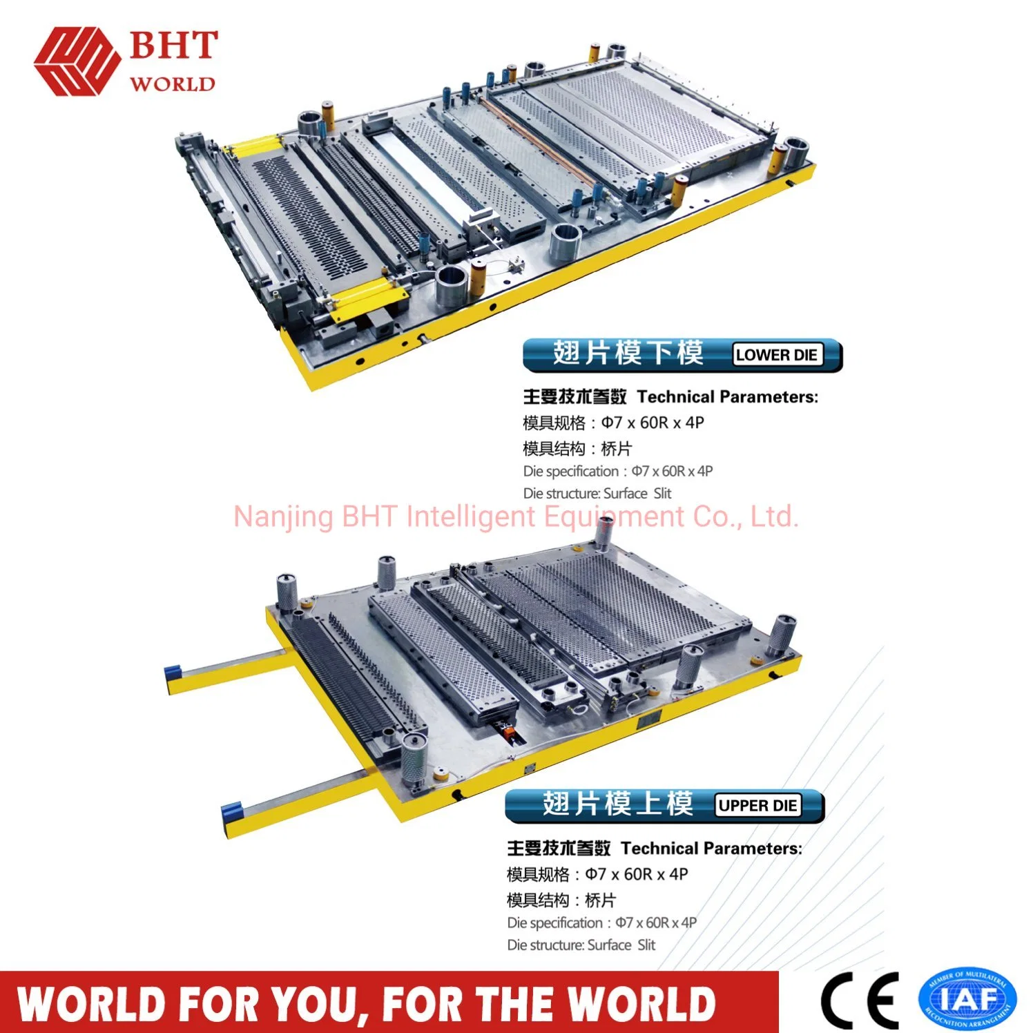 Stempelform / Progressive sterben für Punching Klimaanlage Fins