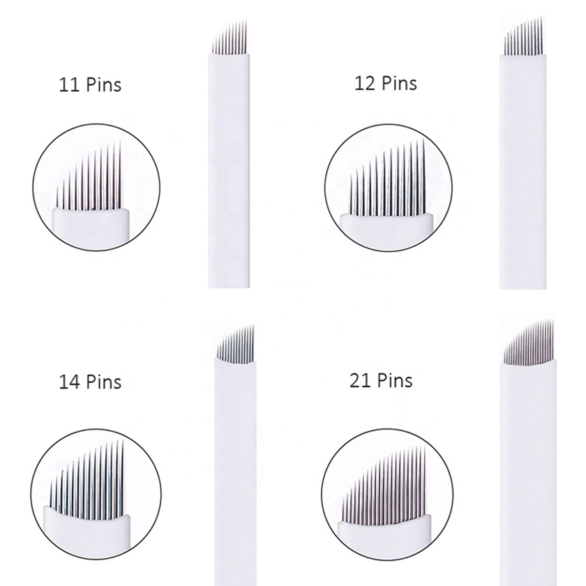 Make up Needles for Eyebrow Microblading Manual Tattoo Blade